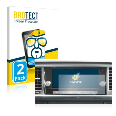 Produktbild von 2x Für Seat Ateca 2021 Media System 8.25" Schutzfolie BROTECT Displayschutz Display Schutz Folie Klar Transparent