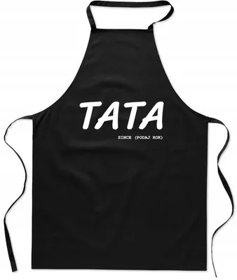Produktbild von HaftNadruk Personalisierte Küchenschürze für Papa Geschenk