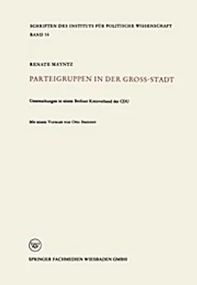 Zdjęcie produktu dla Parteigruppen in der Großstadt