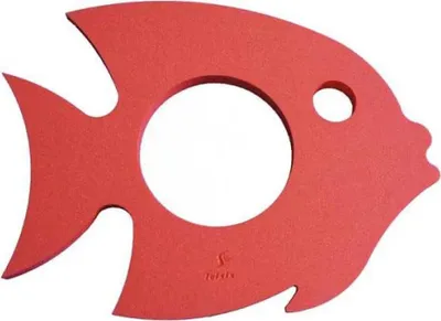 Produktbild von Leisis Fisch Rot 52.5 x 65.5 x 4 cm Rot 52.5 x 65.5 x 4 cm