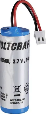 Produktbild von VOLTCRAFT 18500 18500 Akkupack 1 St.