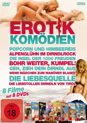 Obrázok produktu pre Erotikkomödien-8 Filme auf 8 DVDs