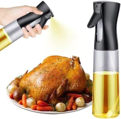 Immagine prodotto di Flacone spray per olio da 300 ml, senza BPA, nebulizzazione fine