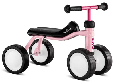 Laufrad für Kinder ab 1 Jahr, Rosa, Indoor, höhenverstellbar