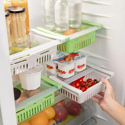Obrázok produktu pre Nastaviteľný organizér do chladničky Friwer InnovaGoods 2 jednotky