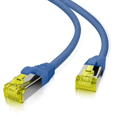 Zdjęcie produktu dla Helos 263754 Helos ultra flex patch cable Cat 6a TPE niebieski