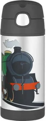 Obrázok produktu pre Detská termoska so slamkou - vlak