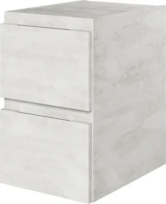 Produktbild von pelipal Unterschrank Xpressline 4035 2 Auszüge BxHxT 30 x 48,2 x 43,5 cm Grau mit Grifffuge