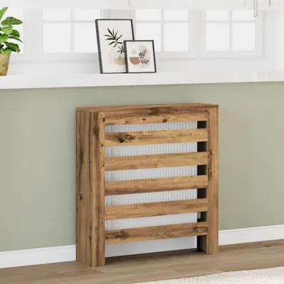 Produktbild von "im Angebot" Heizkörperverkleidung Artisan-Eiche 78x20x82 cm Holzwerkstoff - Klima- & Heizgeräte Zubehör CC23841