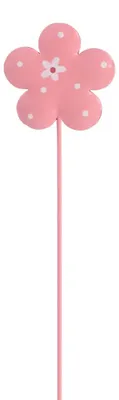 Produktbild von TrendLine Gartenstecker Blume Frühling Metall Ø 8 x 35 cm pink