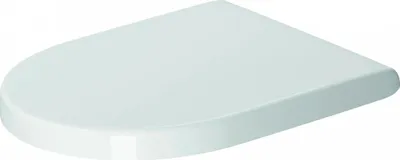 Produktbild von Duravit Starck 3 WC-Sitz ohne Absenkaut. Scharnier Edelstahl, weiß, 1 Stk.