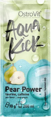 Image de OstroVit | Aqua Kick / Hydratation avancée avec caféine et taurine poire