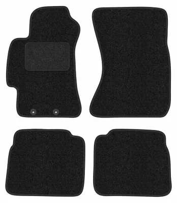 Produktbild von Velours-Fußmatten für Subaru Outback III 2003-2009 (Kombi/Limousine) – 4-tlg, Anthrazit, passgenau – Wielganizator ANTHRA