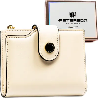 Obrázek produktu pro Peterson Dámská peněženka z  bežová RFID 12,5x9,5 cm