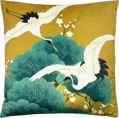 Produktbild von Paoletti - Kissenhülle "Kensho" RV2164 (50 cm x 50 cm) (Gold)