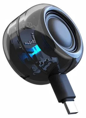 Produktbild von Tragbarer Mini Lautsprecher mit Type-C (Plug & Play) – Kein Aufladen nötig, 50 % lauter – für Senioren, Handy, Laptop und Tablet