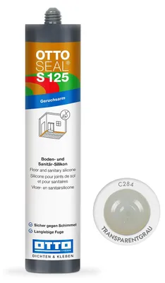 Produktbild von OTTOSEAL Silikon S-125 310ML C284 TRANSPARENTGRAU - 1250497