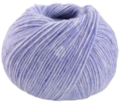 Produktbild von Lana Grossa - Natural Alpaca Pelo 0024 veilchenblau meliert