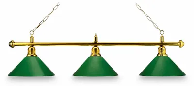 Produktbild von Billardlampe Billard Lampe Leuchte London messing/grün