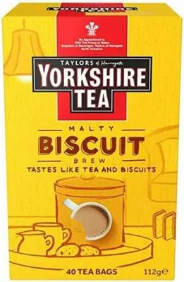Produktbild von Taylors of Harrogate - Malty Biscuit Brew - 40 Beutel, 112g