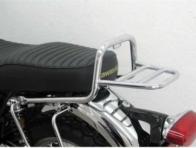 Image de Porte-bagages arrière chromé FEHLING pour Kawasaki W 800