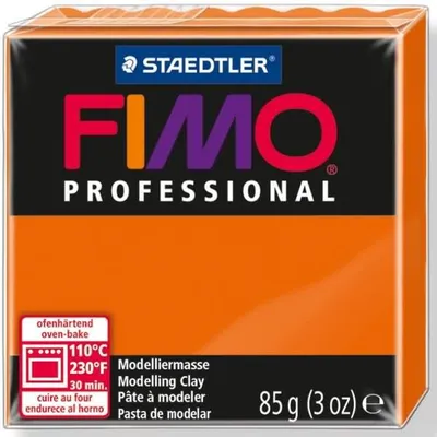 Produktbild von Staedtler FIMO 8004-004, Knetmasse, Orange, 1 Stück(e), 1 Farben, 110 °C, 30 min