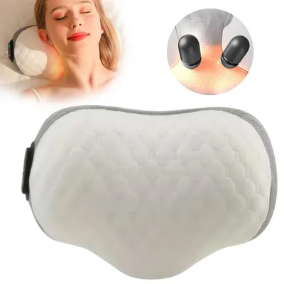 Produktbild von Memory Foam Kissen Kopfkissen, Ergonomisches Nacken Mit Wärme-, Massagefunktionen