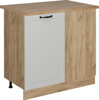 Zdjęcie produktu dla Szafka narożna Vicco R-Line Biały domek wiejski 86 cm , BP Dąb, Model 53806