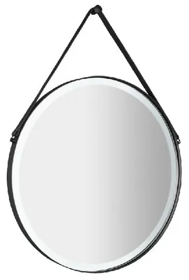 Obrázek produktu pro Sapho Zrcadla - Zrcadlo Orbiter s LED osvětlením, průměr 700 mm, matná černá ORL070
