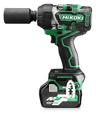 Produktbild von Hikoki WR36DE WRZ, Schlagschrauber, Bürstenlos, Schwarz, Grün, IP56, 1/2", 2400 RPM