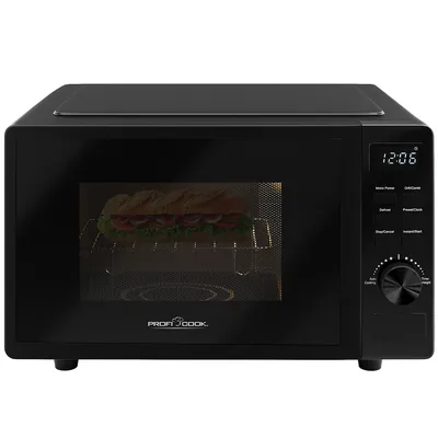 Produktbild von ProfiCook Mikrowelle mit Grill PC-MWG 1278 schwarz