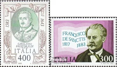Produktbild von Briefmarken Italien 1983 Mi 1855,1860 (kompl.Ausg.) postfrisch G. Frescobaldi