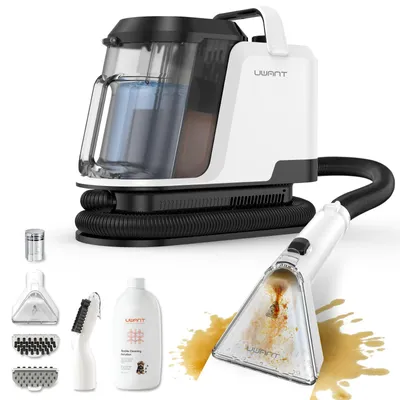 Immagine prodotto di Uwant Y100 Aspirapolvere per liquidi e solidi, pulitore per tappeti da 600 W, aspirapolvere lavante, 18.000 PA Potente aspirapolvere per liquidi Pulitore per tappezzeria per divani, auto e tappeti