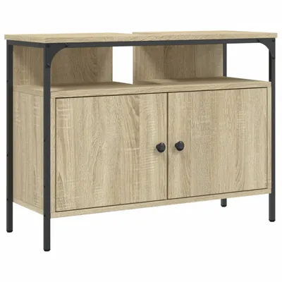 Obrázok produktu pre vidaXL Umývadlová skrinka Sonoma dub 80x30x60 cm materiál na báze dreva