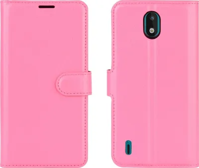 Produktbild von Mobigear Classic  Nokia 1.3 Hülle Klapphülle Geldbörse - Magenta