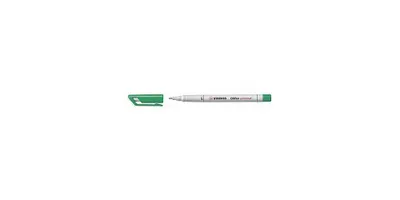 Produktbild von Folienstift - STABILO OHPen universal - wasserlöslich superfein - Einzelstift - grün