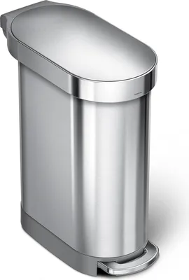 Image de Poubelle en inox 45L - Argent