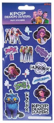 Produktbild von KPop Demon Hunters Sticker Set Puff