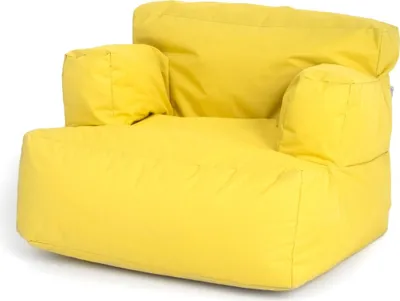 Image de Hanah Home, Relax - Yellow, pouf, jaune, 80 x 30 x 80 cm