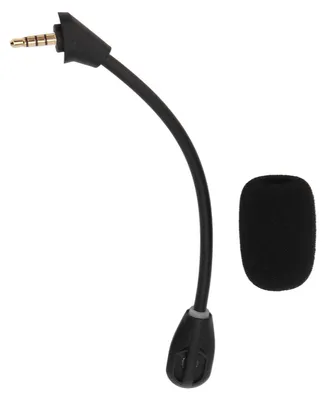 Produktbild von Ersatz-Headset-Mikrofon mit Geräuschunterdrückung, 3,5 mm, abnehmbares Kopfhörermikrofon für Kingston HyperX Cloud Alpha