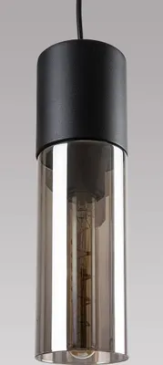 Image de E27 1x25W lampe suspendue noire 72051 Ronno Rabalux