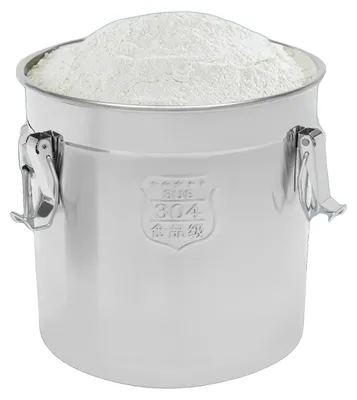Produktbild von Reislagerschale, luftdichter Verschluss, langlebiger Edelstahl, Silber
