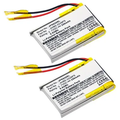 Produktbild von CELLONIC 2x Akku für Headset Kompatibel mit Jabra Pro 920, Pro 930, Pro 900, AHB5-2229PS - (250mAh, 3.7V)