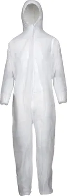Produktbild von Asatex Schutzoverall, PP, 50g/qm, weiß, Gr.M
