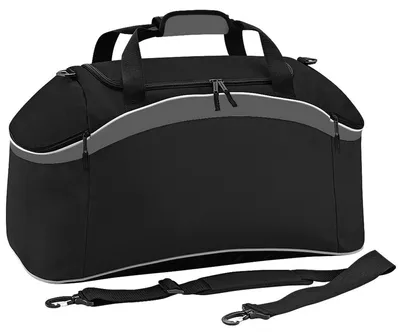 Produktbild von Bagbase - Reisetasche "Teamwear" FK1286 (Einheitsgröße) (Schwarz/Graphitgrau/Weiß)