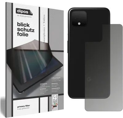 Produktbild von Blickschutzfolie für Google Pixel 4 XL Rückseite matt Schutzfolie Folie Display Schutz dipos