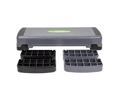 Produktbild von As005 Grau/Schwarz Aerobics Step Hms