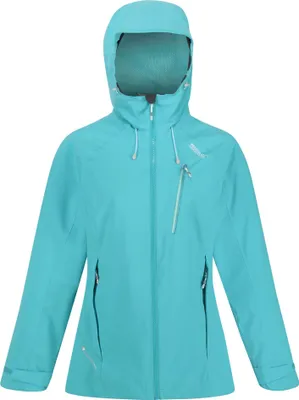 Produktbild von Regatta Softshelljacke Damen mit Kapuze Birchdale, Farbe:Türkis, Größe:36