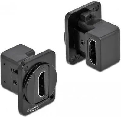 Image de Delock Module D-Type HDMI-A angle 90° femelle à femelle