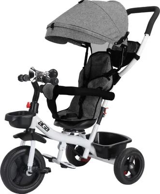 Produktbild von Aga Aga Kinderdreirad mit schubstange MR1469 Grau